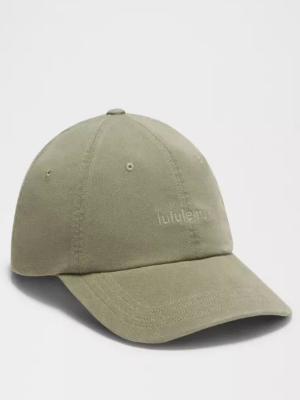 Lululemon Sage Green Baseball Cap | Neutral Minimalist Athleisure Essential Hat